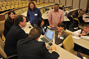 MPP student Atur Desai at the 2010 Integrated Policy Exercise