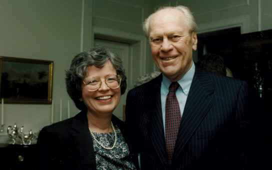 Gerald R. Ford and Rebecca Blank