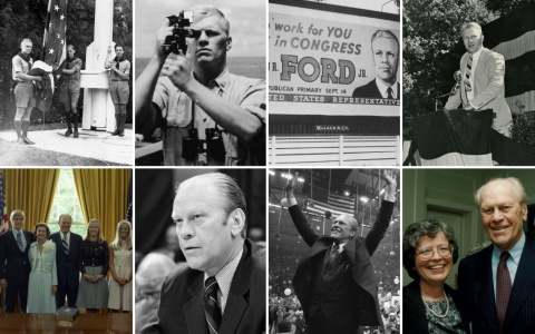 Gerald R. Ford throughout the years